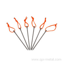 titanium rod tent pegs camping tent peg